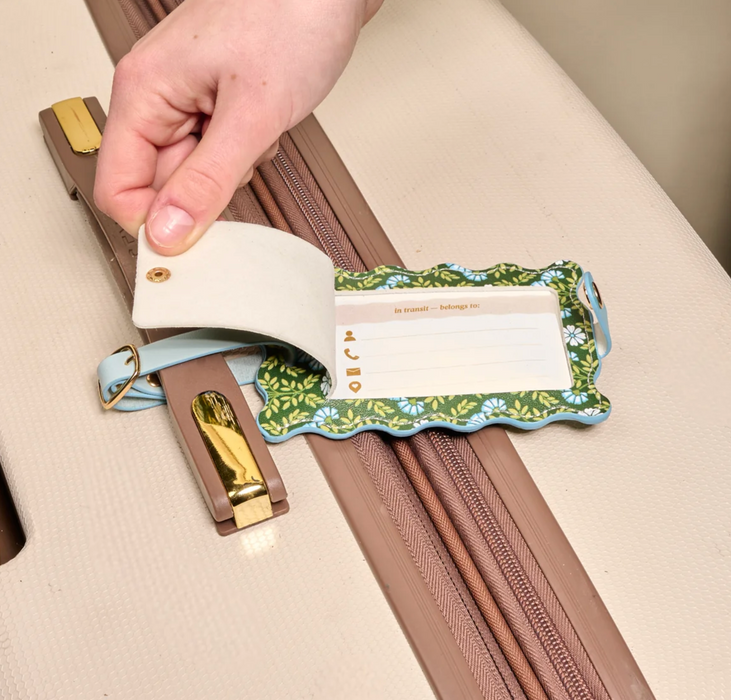 Jetsetter Luggage Tag | Everbloom Forest Green