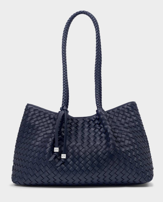 Nova Small Shoulder Tote | Navy