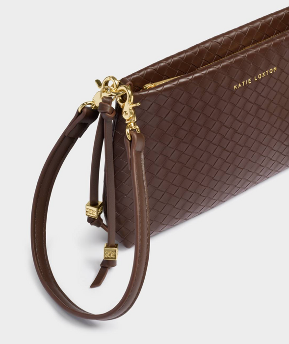 Nova Small Shoulder Bag | Chocolate