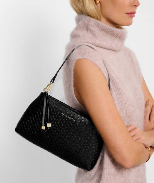 Nova Small Shoulder Bag | Black