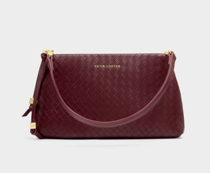 Nova Small Shoulder Bag | Cherry