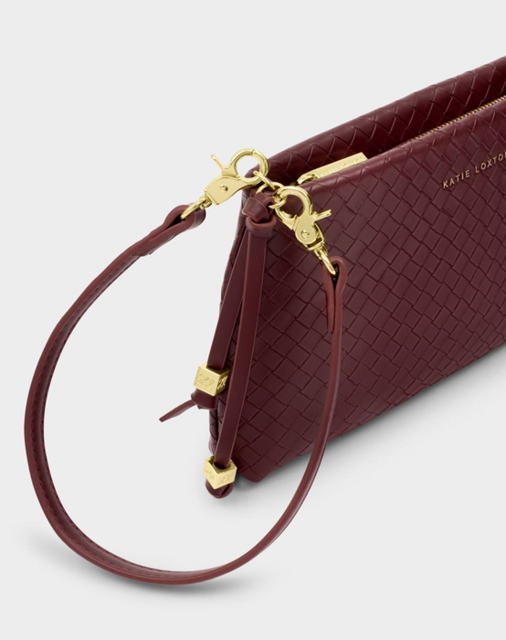 Nova Small Shoulder Bag | Cherry