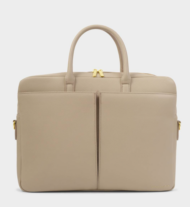 City Laptop Bag | Lt Taupe