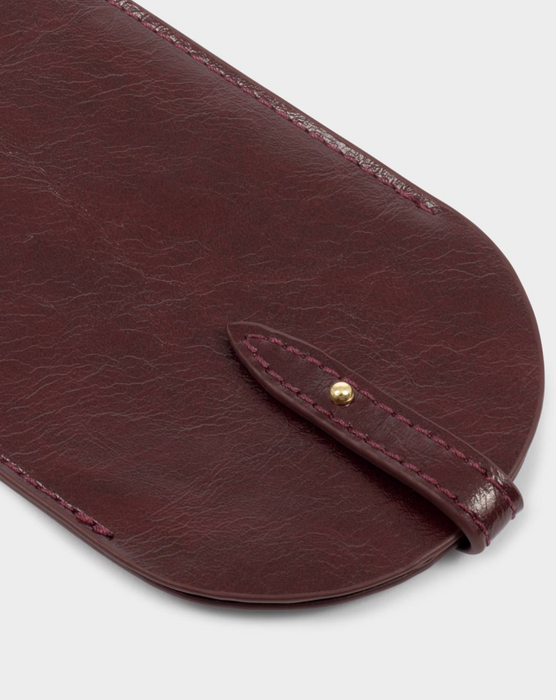 Glasses Sleeve | Cherry Patent Crackle