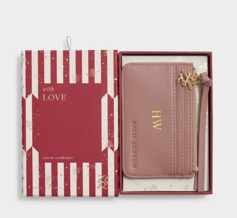 Boxed Coin & Card Holder | Deep Rose