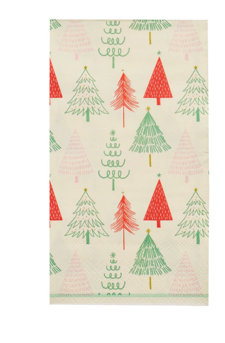 Festive Trees Guest Towels
