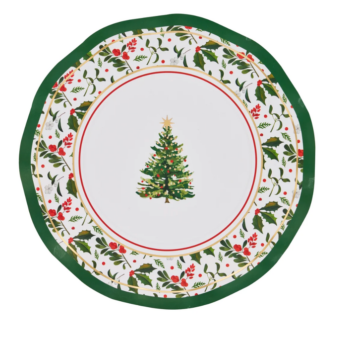 Home for Holidays Salad Plate