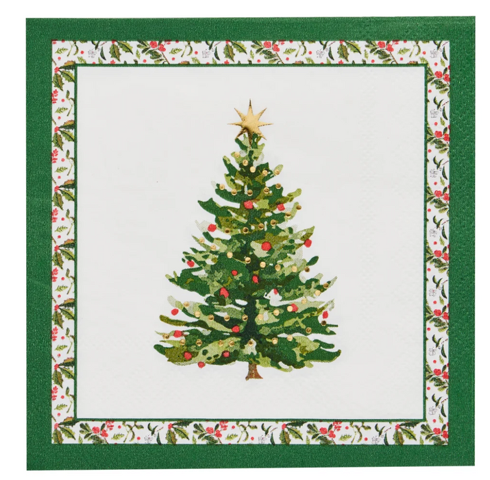 Home for Holidays Cocktail Napkin