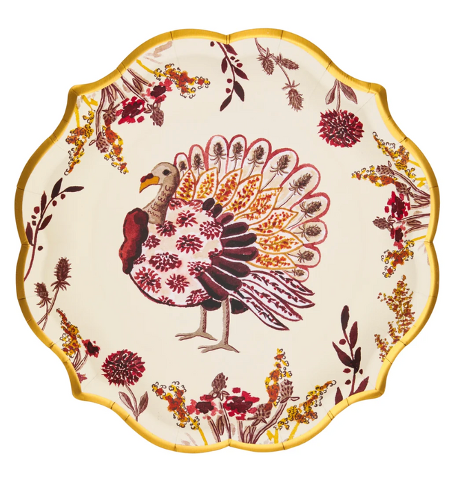 Amber Harvest Dinner Plates