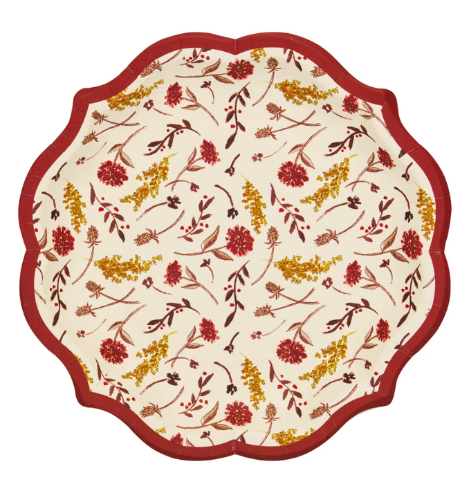Amber Harvest Salad Plates