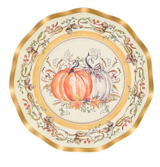 Pumpkin & Gourds Salad Plates