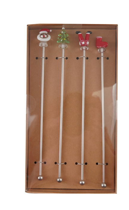 Holiday Icons Cocktail Stirrers