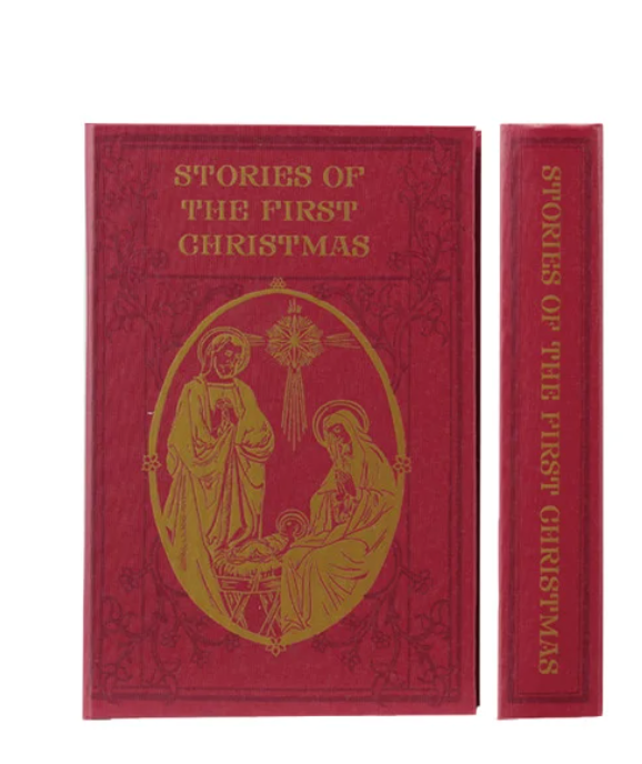 Md First Christmas Stories Book Storage Box