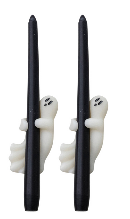 Ghost on Taper Candles