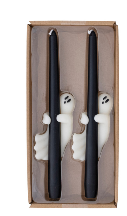 Ghost on Taper Candles