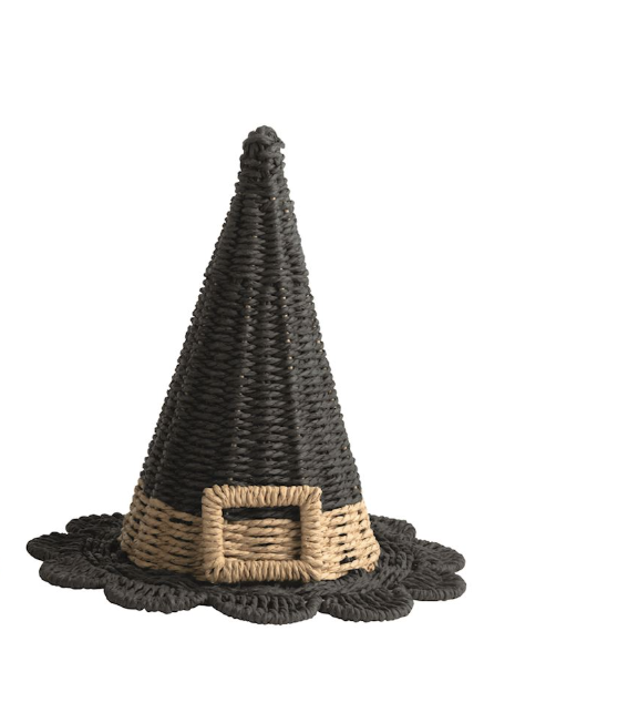 Md Woven Witch Hat | Black