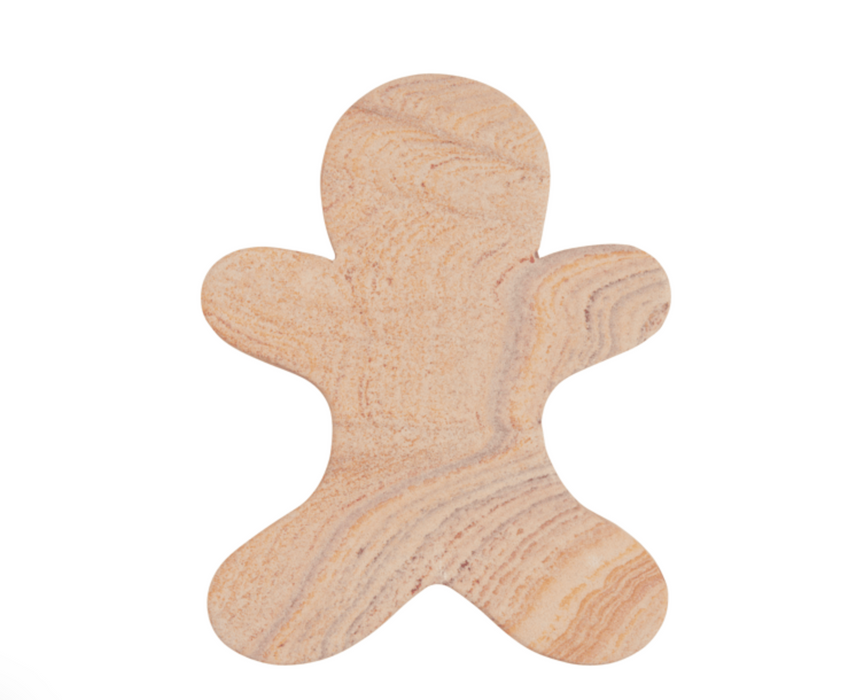 Mini Gingerbread Man Marble Board