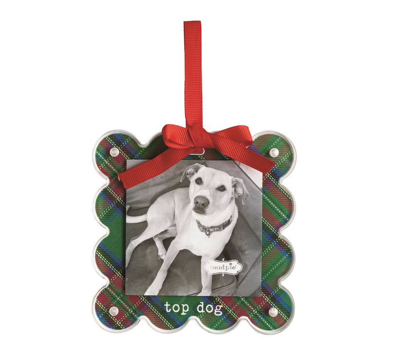 Top Dog Photo Ornament