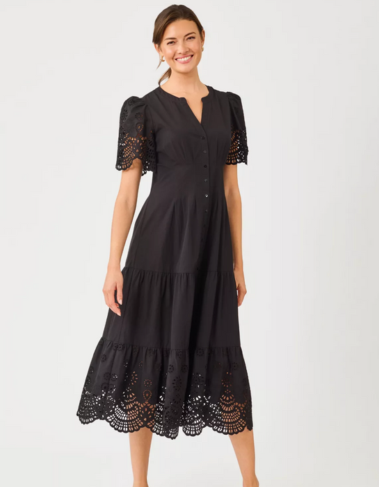 Wyland Midi Dress | Noir