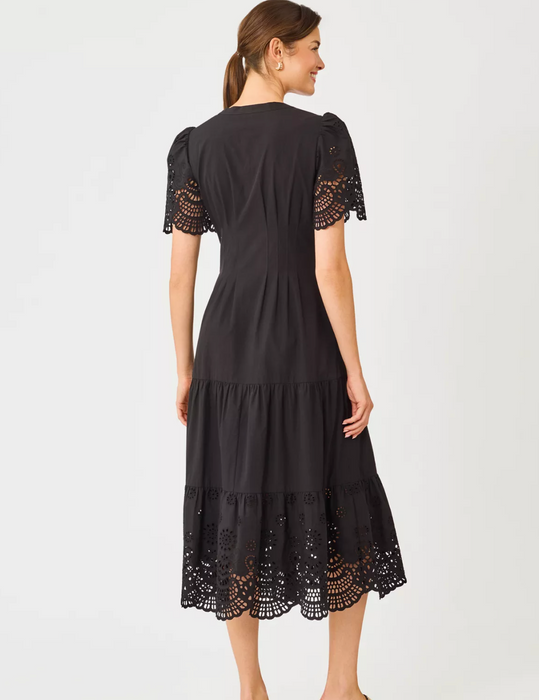 Wyland Midi Dress | Noir