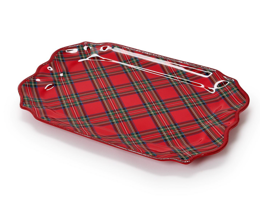 Tartan Melamine Platter