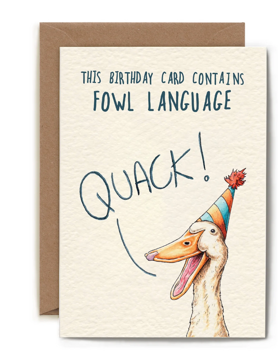 Fowl Language Card