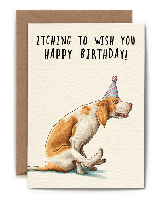 Best Birthday Itches Card
