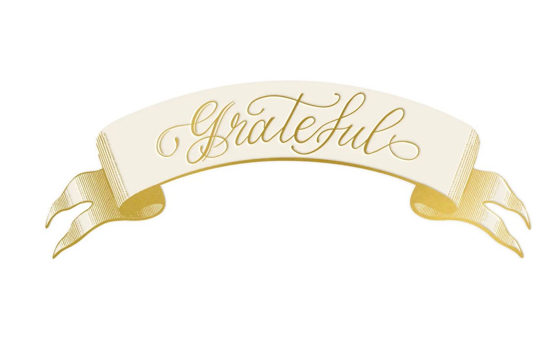 Grateful Banner Table Accent