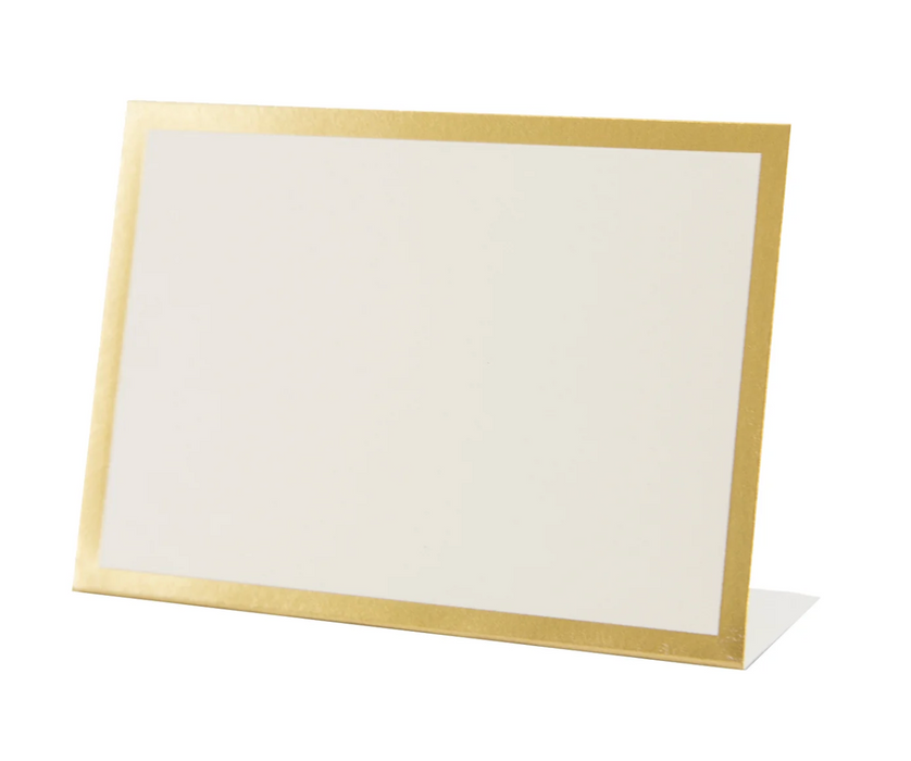 Gold Frame Place Cards