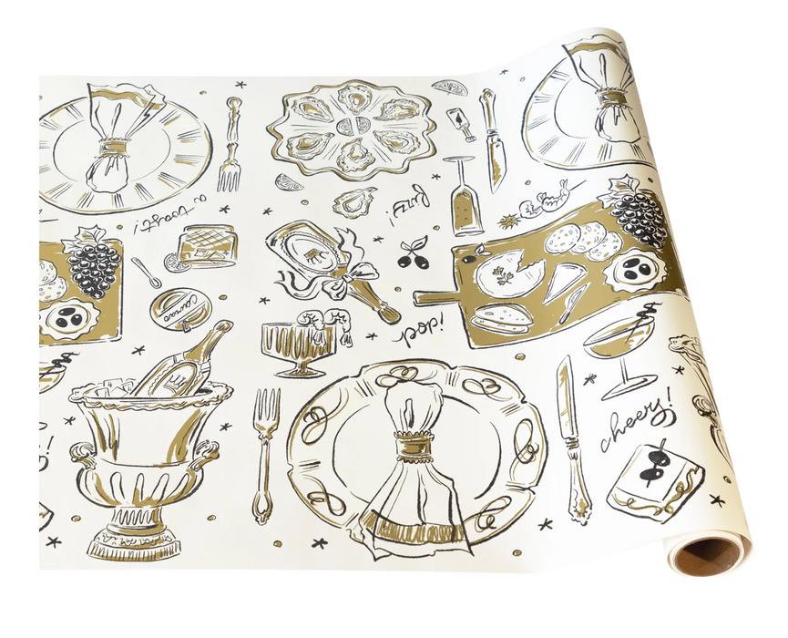Paper Table Runner | Cocktail Party