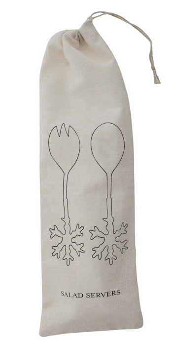 Snowflake Salad Servers
