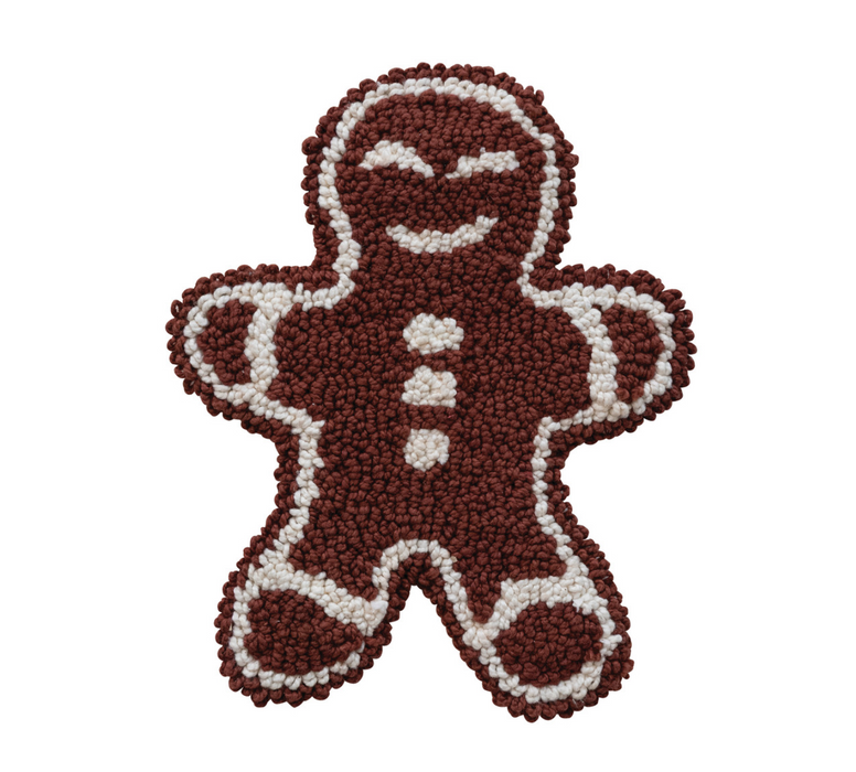 Tufted Gingerbread Trivet/Pot Holder