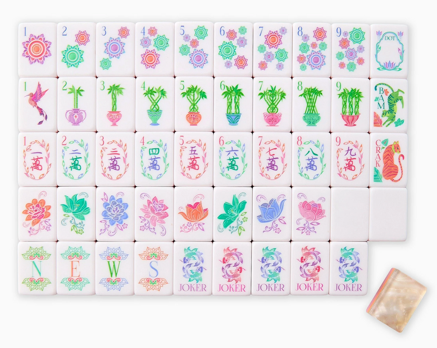 Pearlescent Mahjong Tiles