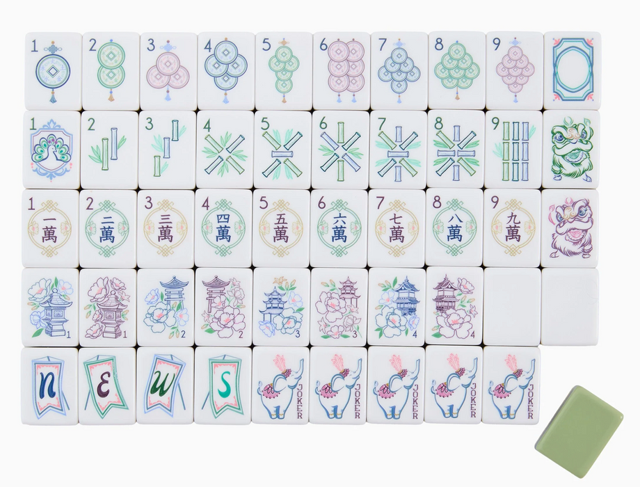 Willow Mahjong Tiles