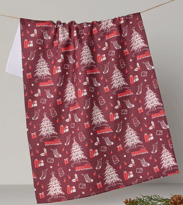 Geometry Tea Towel | Garnet Jubilee