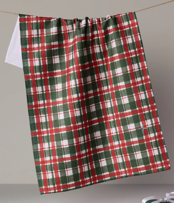 Geometry Tea Towel | Alpine Plaid