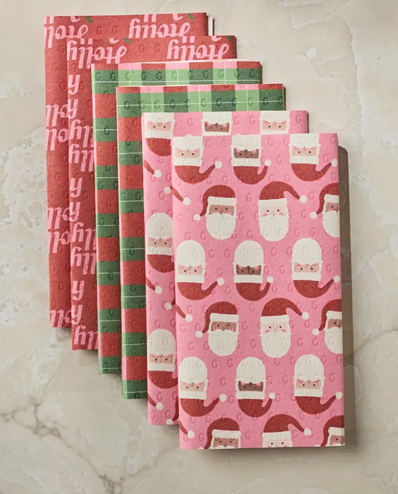 Geometry Not Paper Towel | Holly Jolly Santa