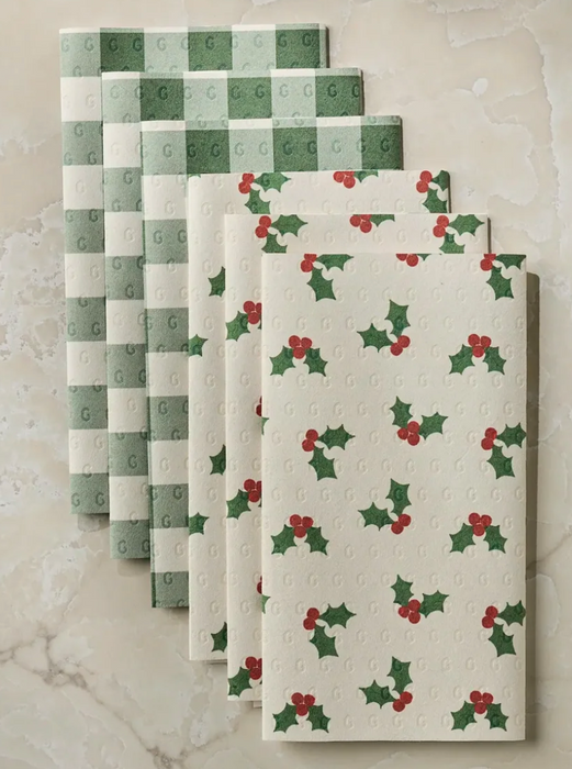 Geometry Not Paper Towel | Holiday Holly