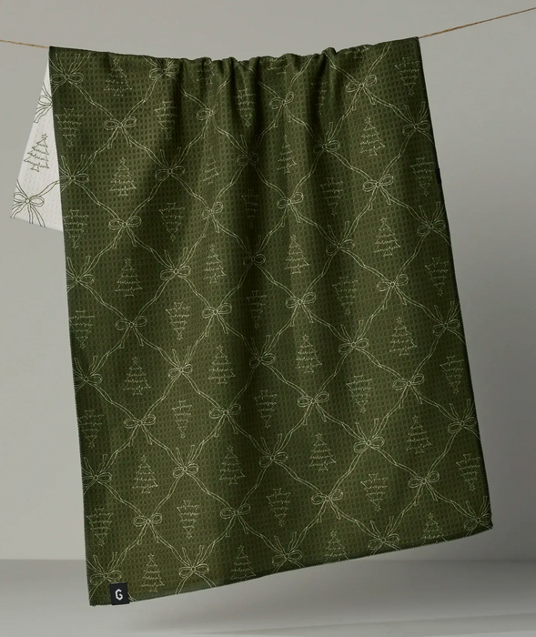 Geometry Luxe Tea Towel | Cedar Bows