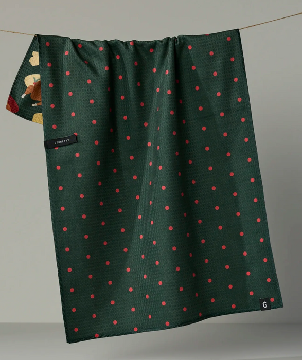 Geometry Luxe Tea Towel | Festive Feast