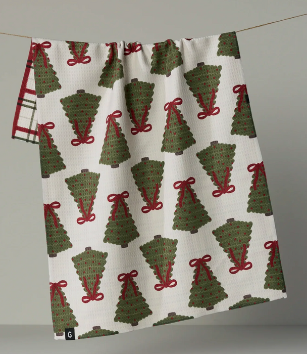 Geometry Luxe Tea Towel | Ribbon Pines