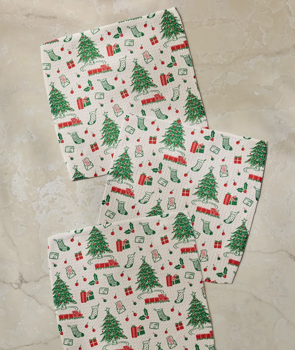 Geometry Dishcloth Set | Holiday Jubilee