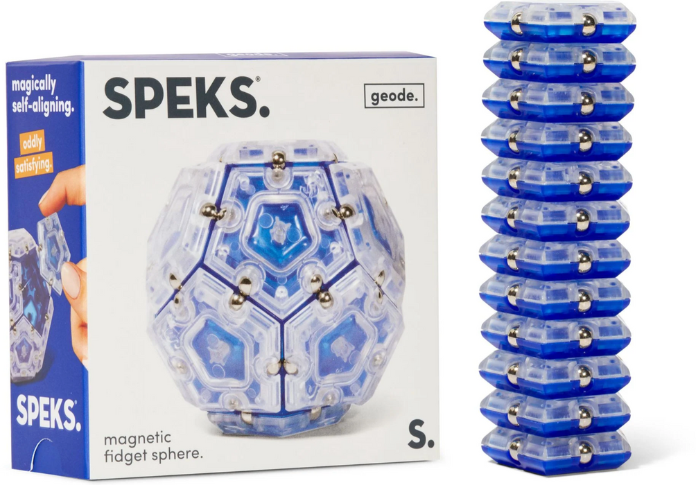 Speks Geode Sphere | Cobalt