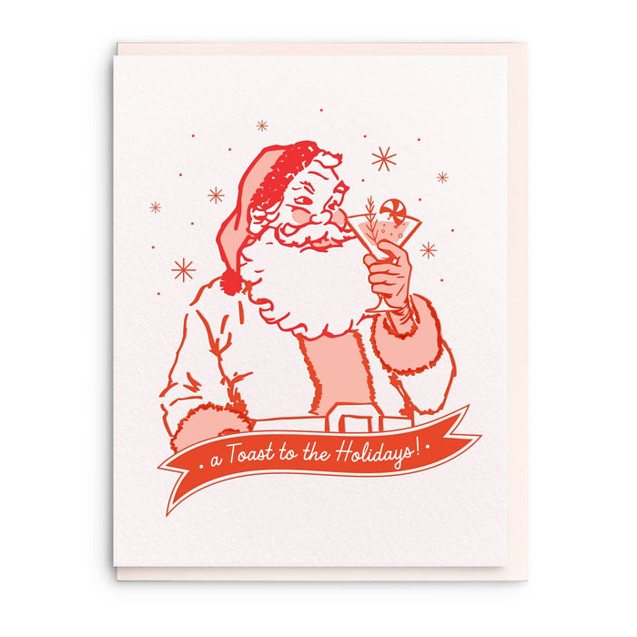 Holiday Toast Christmas Card Box Set