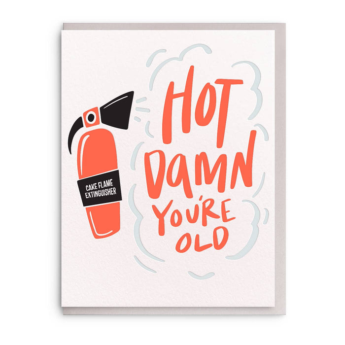 Hot Damn Birthday Card