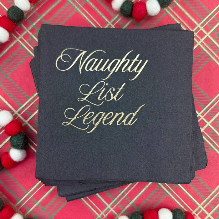 Naughty List Legend Bev Napkins