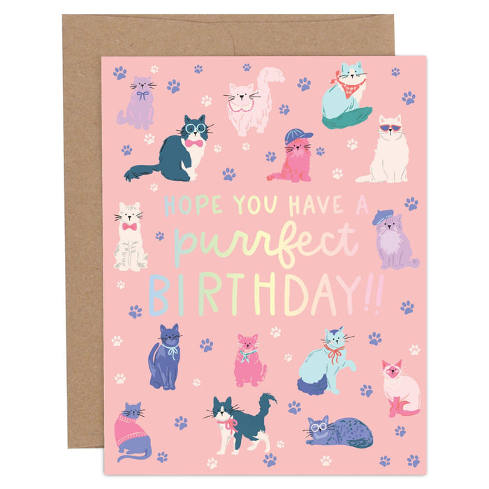 Hope You Have a Purrfect Birthday Card