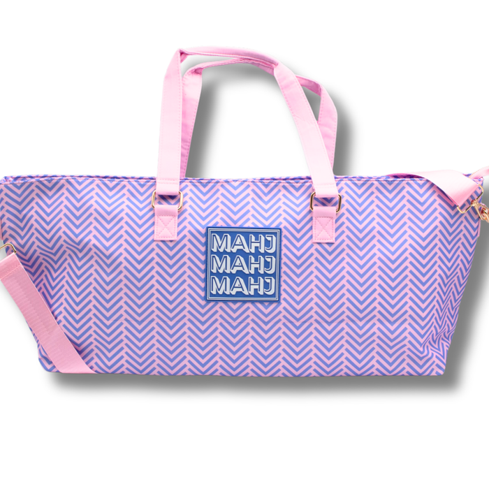 MAHJONG TOTE BAG  |  Pink