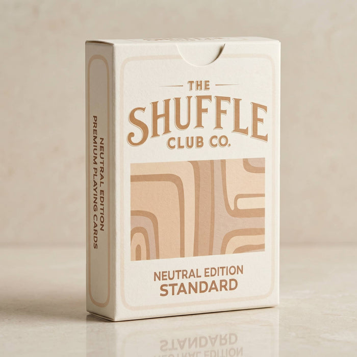 Neutral Modern Design Deck of Playing Cards