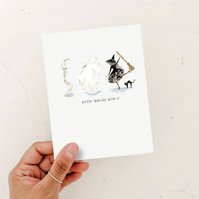 Gettin' Boo-gie With it Card